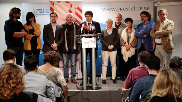 Puigdemont reactiva la «asamblea de cargos electos» en Bruselas como respuesta a la sentencia del Supremo