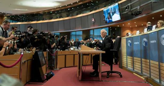 Audiencia de Borrell ante la comisión de Asuntos Exteriores del Parlamento Europeo