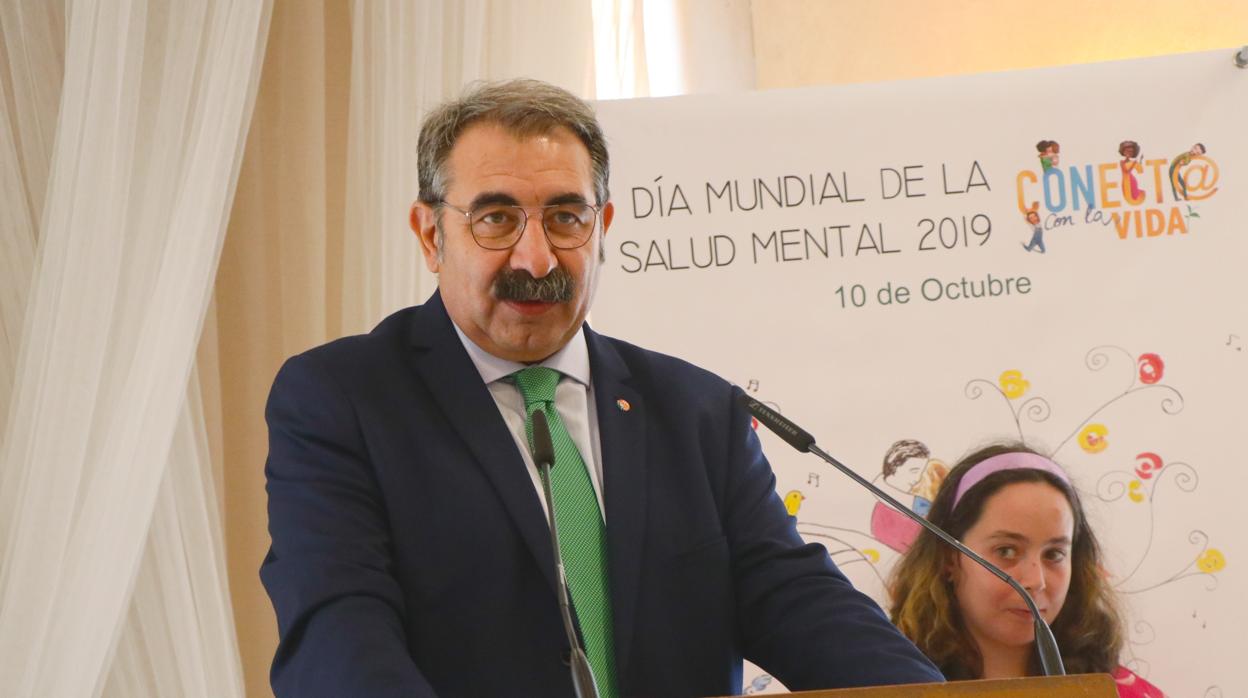 Jesús Fernández Sanz, durante el acto en Toledo