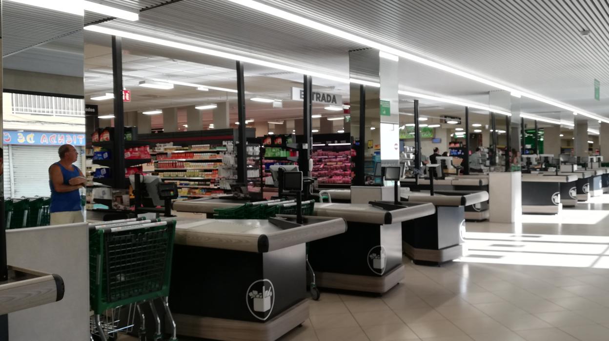 Imagen de un supermercado de Mercadona en Valencia