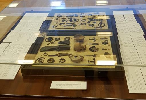 Objetos de la Colección Saavedra expuestos en la Escuela de Ingenieros de Caminos de la UPM