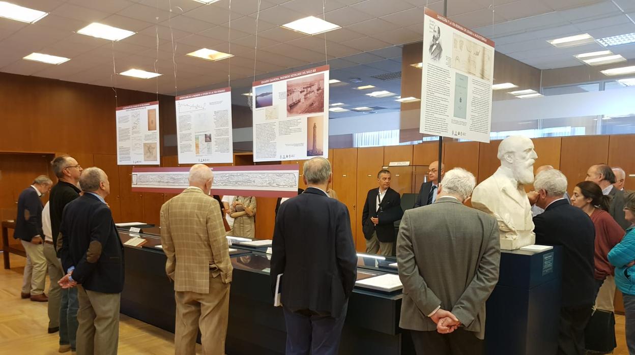 Inauguración de la exposición dedicada a Eduardo Saavedra y a la vía romana de Uxama a Augustóbriga