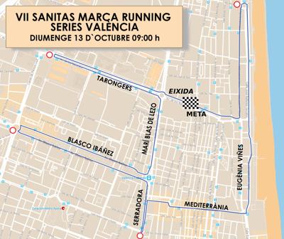 Cortes de tráfico el domingo 13 de octubre en Valencia por una carrera popular: horarios y calles afectadas