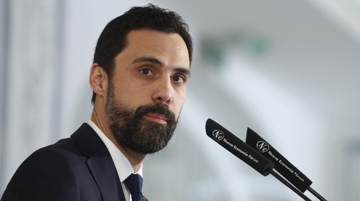 Roger Torrent, presidente del Parlamento catalán