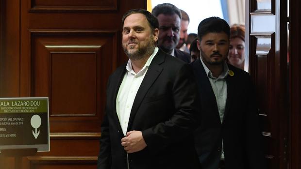 Junqueras y los otros condenados por el «procés» salen de las listas electorales para el 10-N