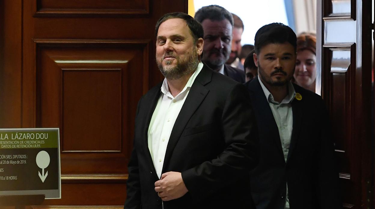 Oriol Junqueras, diputado de ERC