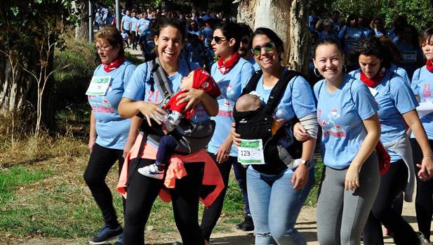 Huete, cuatro kilómetros a pie por los niños con cáncer