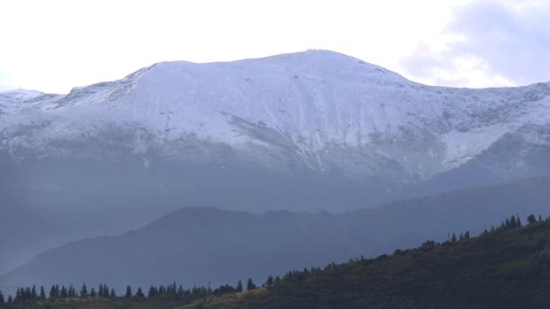 La nieve llega también a León