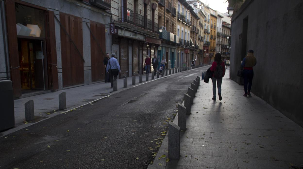 Una de las calles del distrito madrileño de La Latina