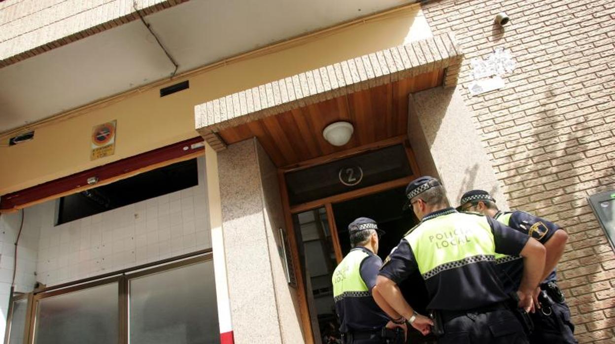 Agentes de la Policía Local de Catarroja, en imagen de archivo