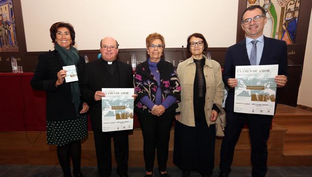 Emilio Gutiérrez Caba en el concierto benéfico en la catedral a favor de Afanion