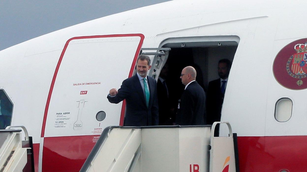 El Rey, antes de volar a Japón, el domingo