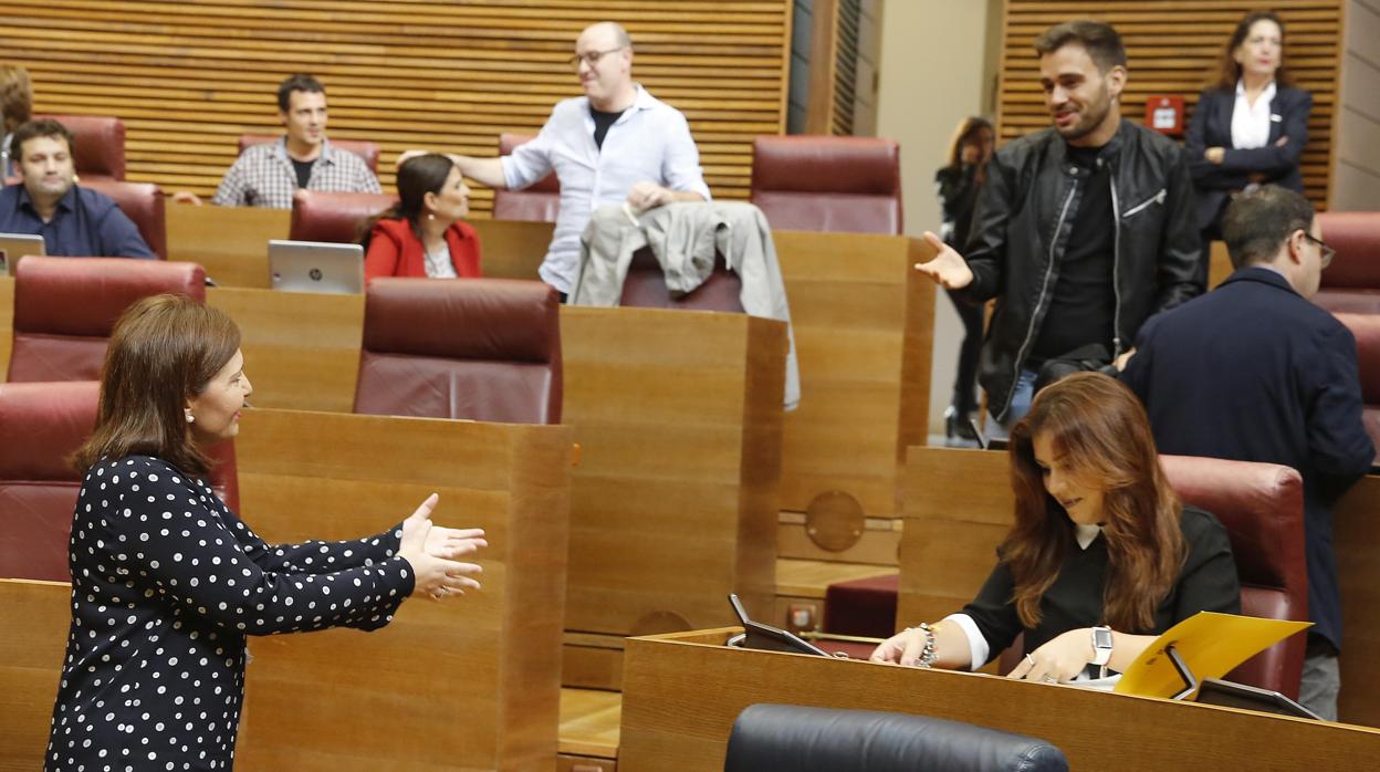 Isabel Bonig y Fran Ferri, en una imagen de archivo