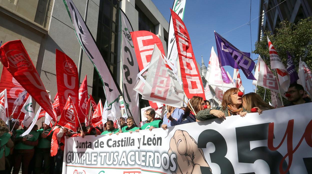 Concentración de este viernes en Valladolid