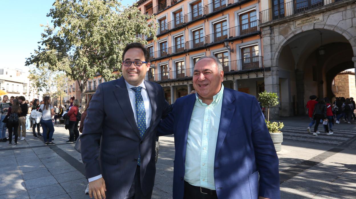 Paco Núñez ha ofrecido este lunes una rueda de prensa en Zocodover