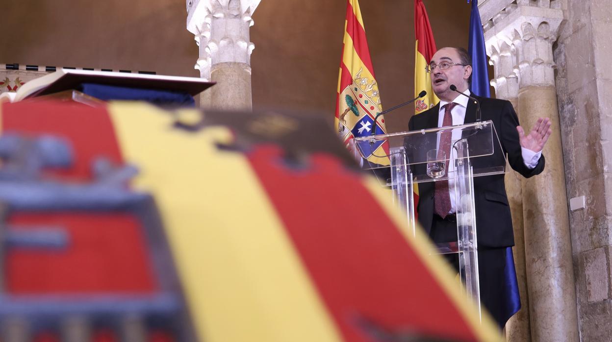 Javier Lambán, presidente de Aragón y líder regional del PSOE