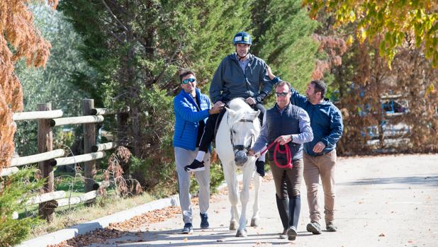 Los caballos mejoran la recuperación de los lesionados medulares