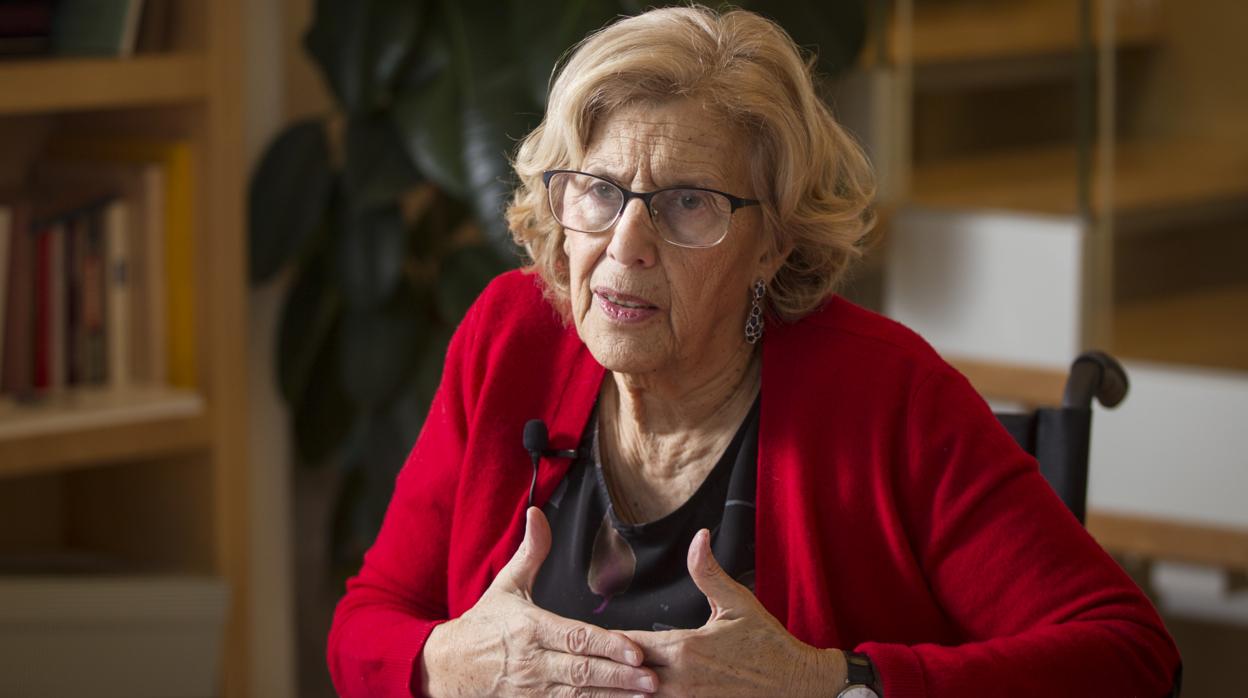 La excalcaldesa de Madrid, Manuela Carmena