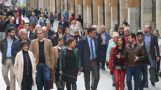 Pedro Sánchez confunde Palencia con Zamora