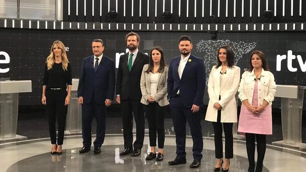 El debate electoral con los portavoces parlamentarios de los partidos, en directo