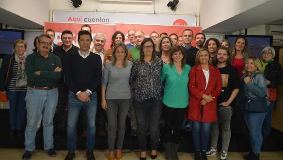 Inicio de la campaña electoral del PSOE de Toledo en su sede de la capital