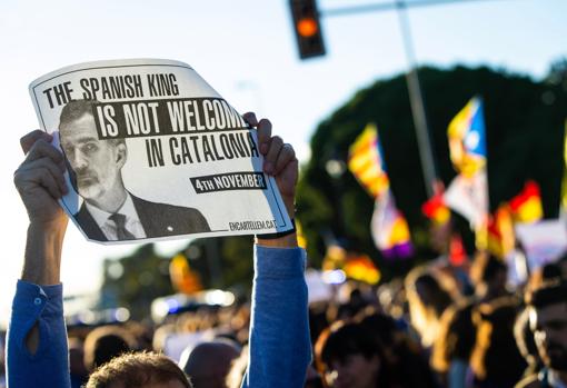 Manifestación en Barcelona