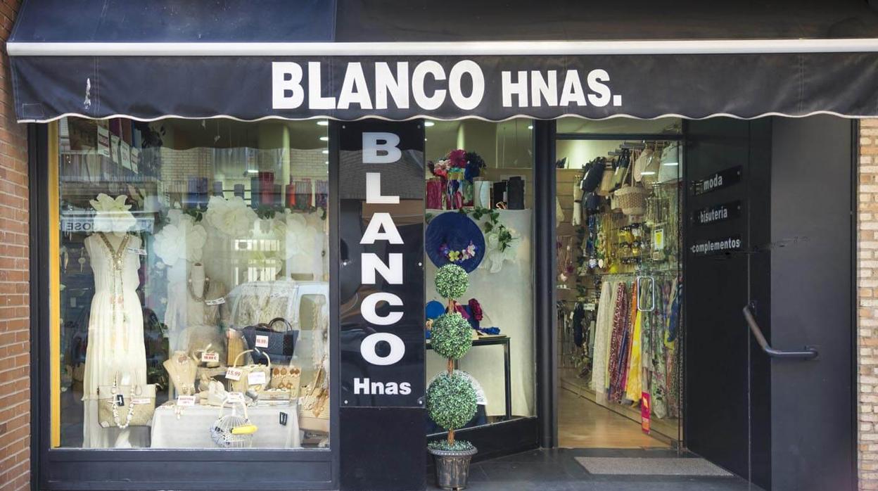 Tienda de Blanco Hermanas, en el barrio de Santa Teresa de Toledo