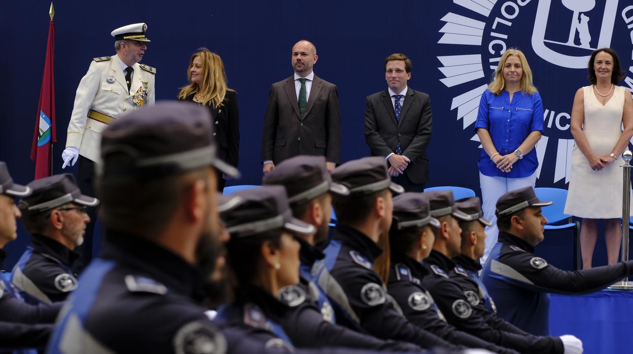 Festividad del patrón de la Policía Municipal, el pasado 24 de junio