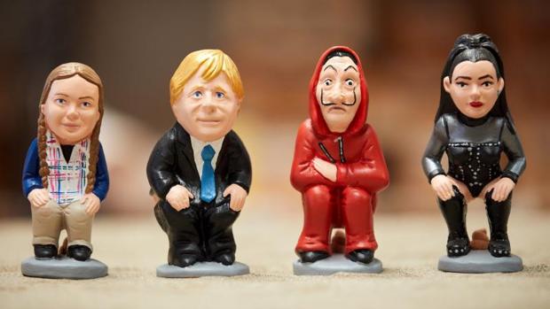 Rosalía, La Casa de Papel y Greta Thunberg, los nuevos "caganers" para el pesebre