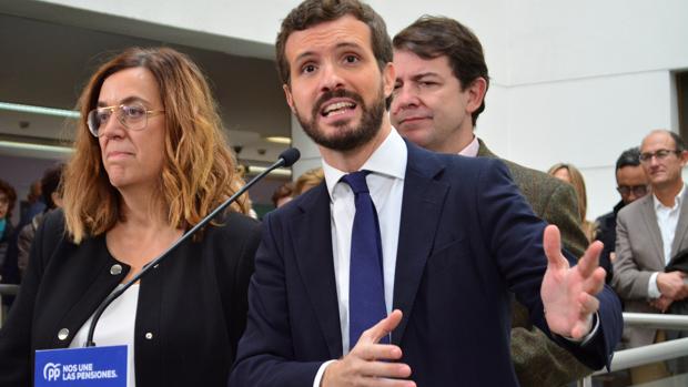 Pablo Casado: «Es emocinante ver así a mi Palencia. No os voy a defraudar»