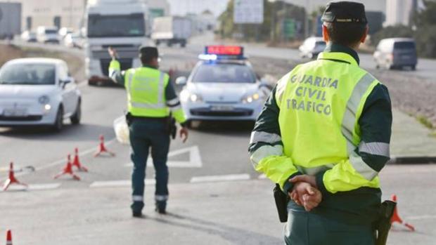 Cinco heridos en una colisión en cadena en la A5, en el término de Pepino