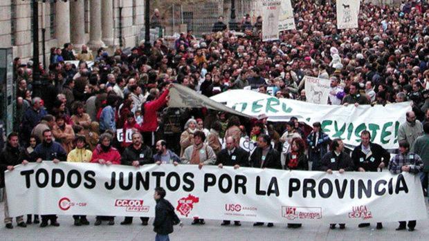 Teruel Existe, la plataforma ciudadana que ha barrido al PP y al PSOE el 10-N en esta provincia