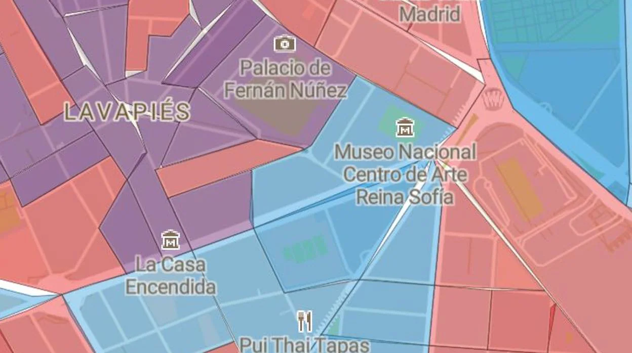 De PP a Podemos en una manzana: cómo cambia el voto en los barrios de Madrid