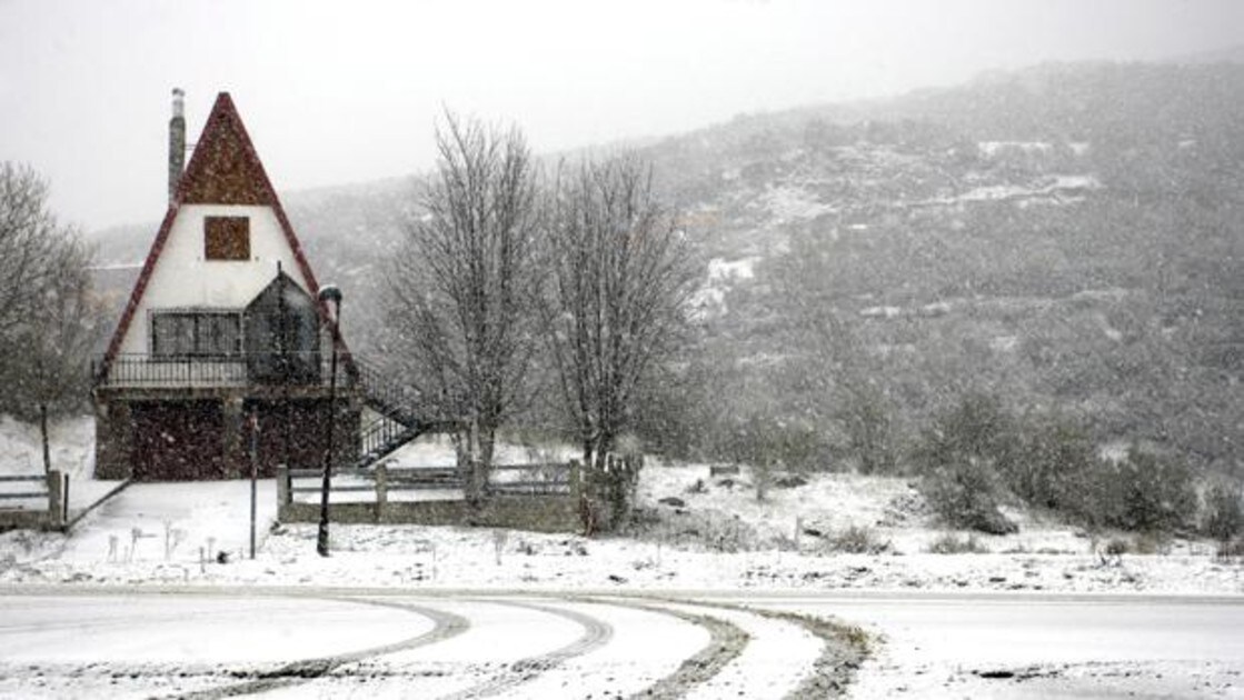 Nieve en San Isidro, en una imagen de archivo