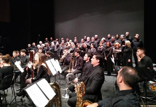 Orquesta de Vientos de Zamora, en una imagen de archivo