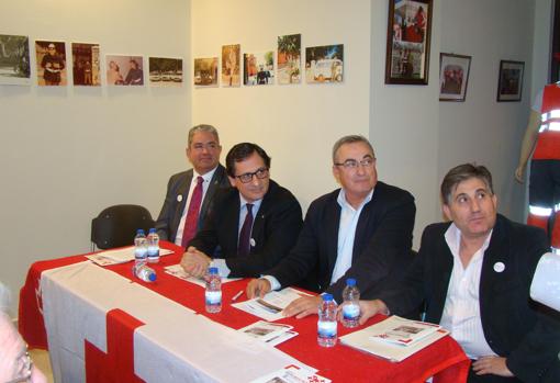 Momento de la celebración de la Asamblea Local de Cruz Roja de Quintanar de la Orden