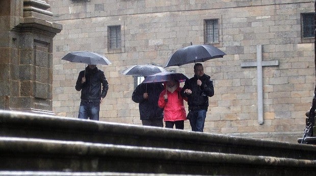 El tiempo en Galicia vuelve a su lluviosa normalidad