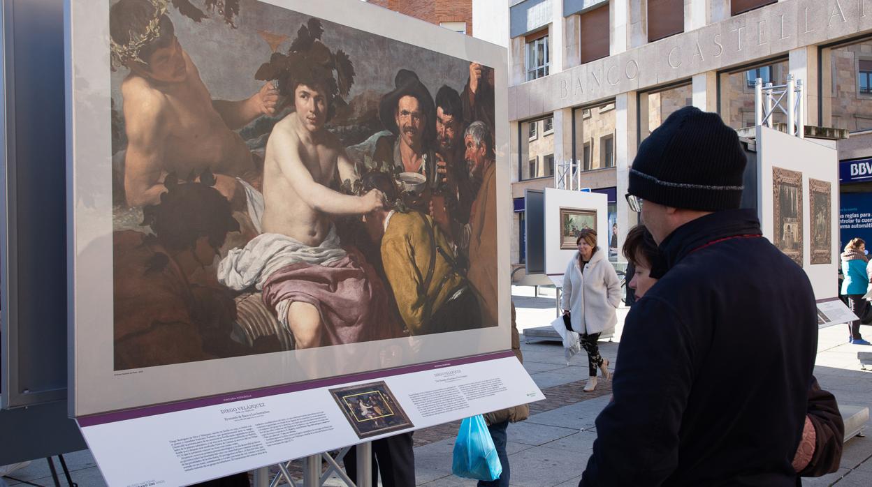 Entre las obras expuestas se encuentran algunas de Goya, Velázquez, Rembrandt o Caravaggio