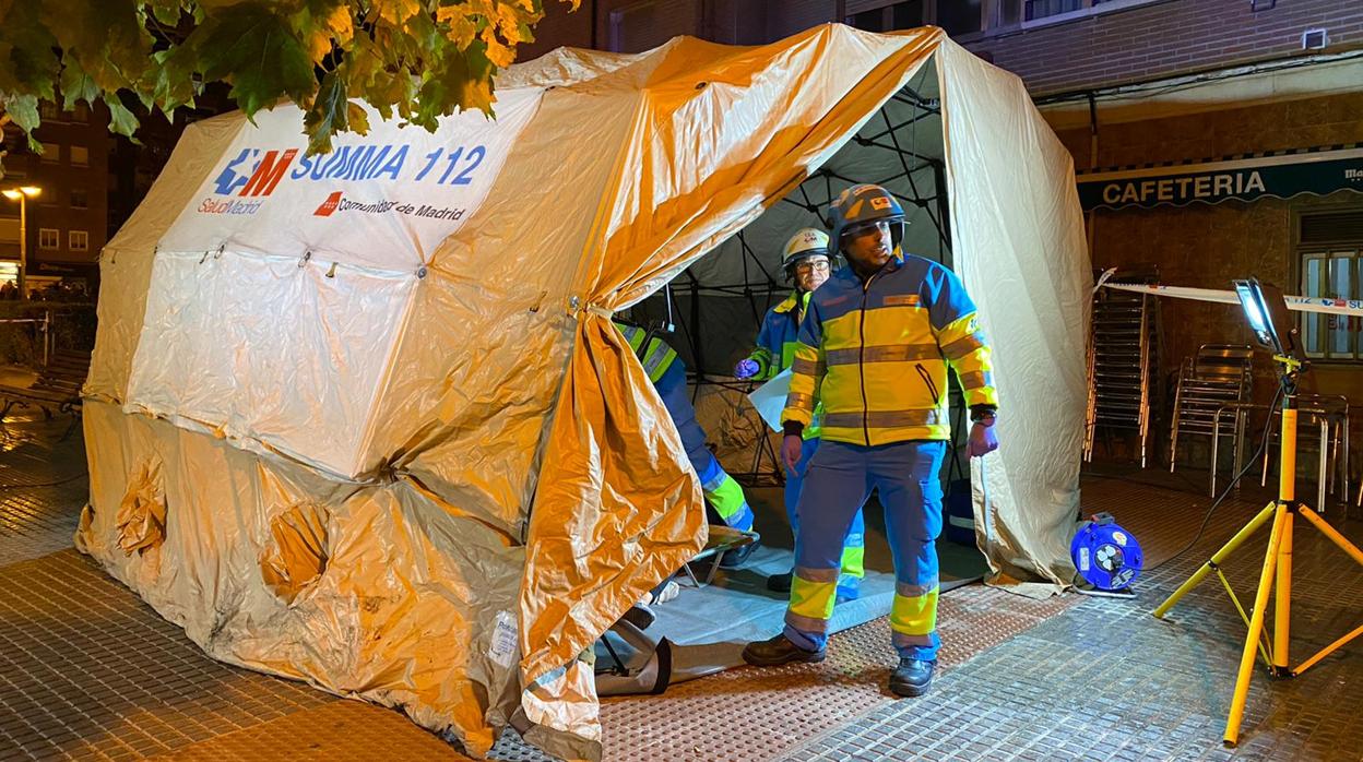 El Summa 112 y Cruz Roja se encuentran en la zona atendiendo a los heridos