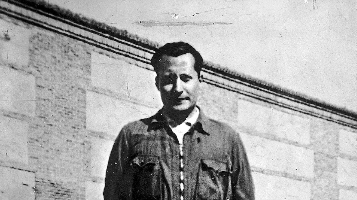Imagen de José Antonio Primo de Rivera tomada en la cárcel de Alicante