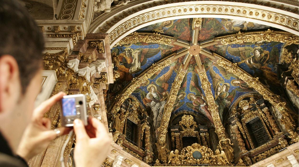 Imagen de archivo de los frescos renacentistas de la Catedral de Valencia