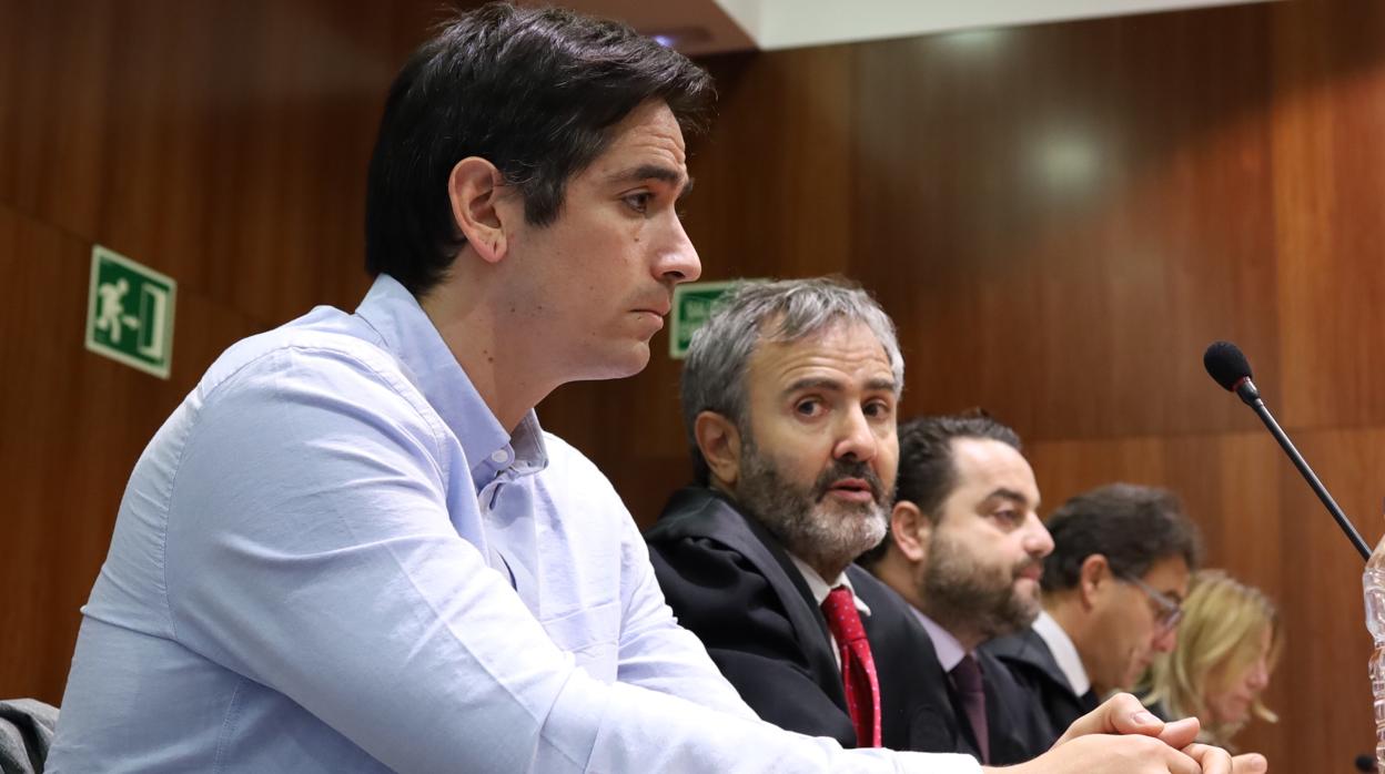 Rodrigo Lanza, en el juicio