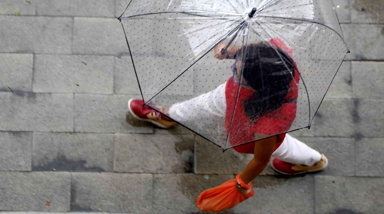 Imagen de archivo de una jornada de lluvias