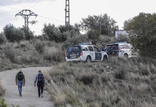 Imagen de las batidas realizadas por la Guardia Civil en la zona