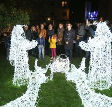 Los jardines del Taller del Moro se iluminan por primera vez esta Navidad