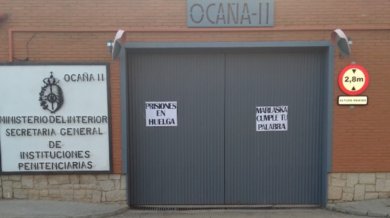 Entrada al centro penitenciario Ocaña II