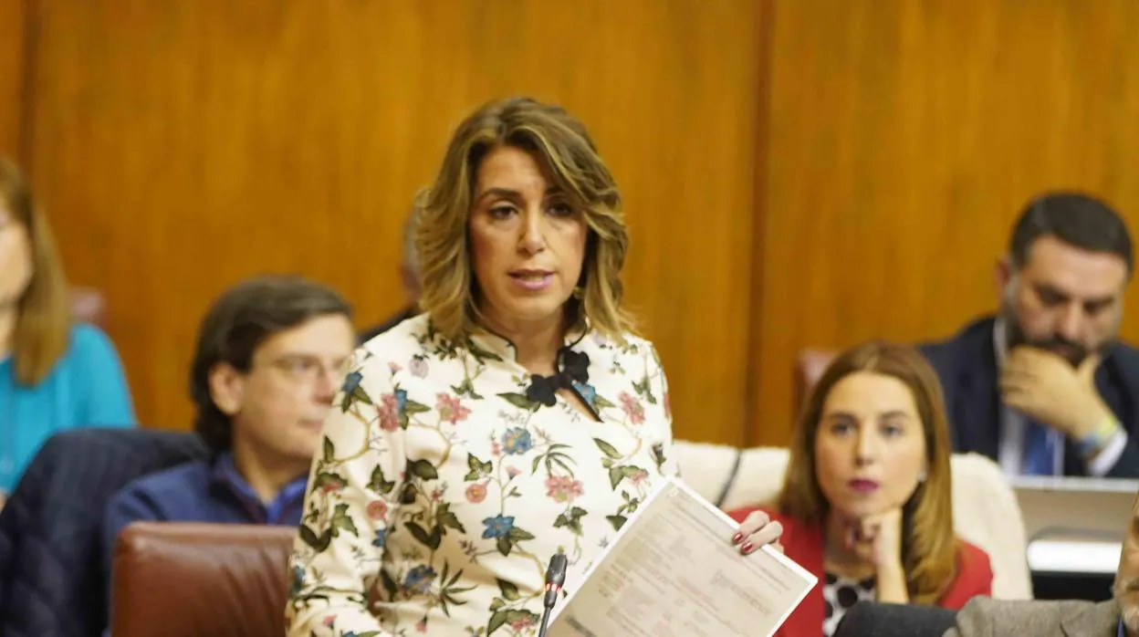 Susana Díaz, de la corrupción «bestial» de la Gürtel al algo que «pasó hace veintitantos años» de los ERE