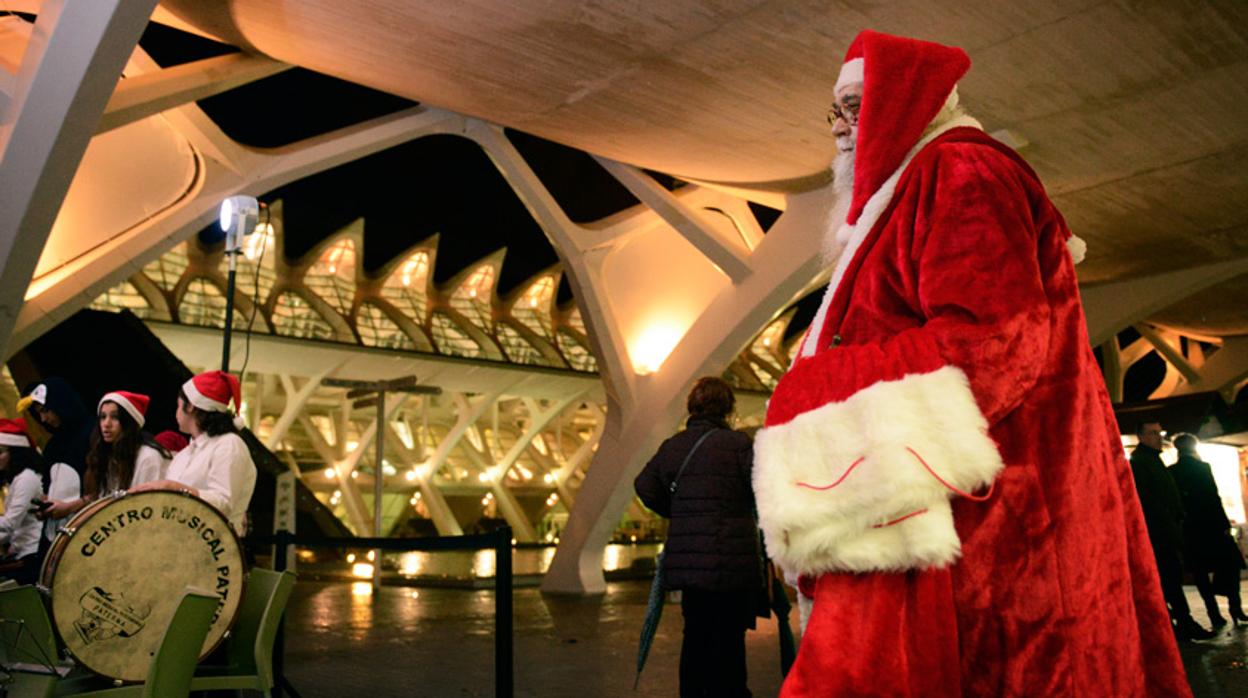 Imagen de archivo de las actividades navideñas en la Ciudad de las Artes