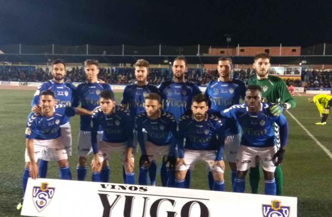 Once del Yugo Socuéllamos que se enfrentó al Real Zaragoza