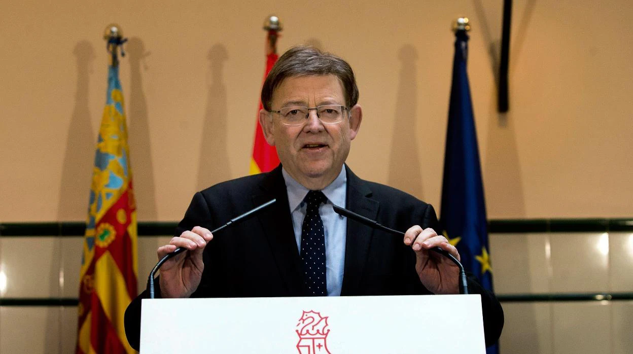 Ximo Puig, presidente de la Comunidad Valenciana